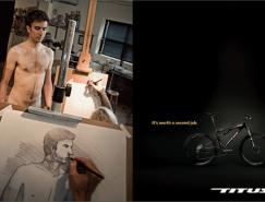 Titus自行车平面广告